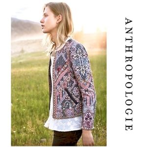 Anthropologie Hemant & Nandita Quilted Jacket